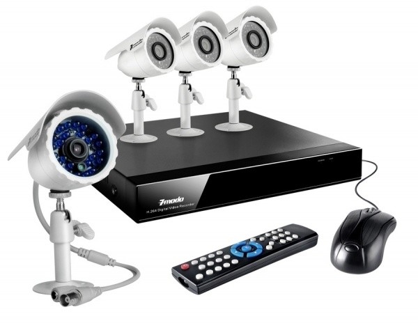 Kamerový set ZMODO DVR Kit-4CH Recorder+4xCMOS IR Camera - větší ...