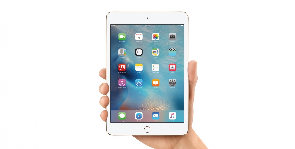 Tablet Apple iPad Mini 4 Wi‑Fi, 128GB — aktuálně vyprodáno - zlatý