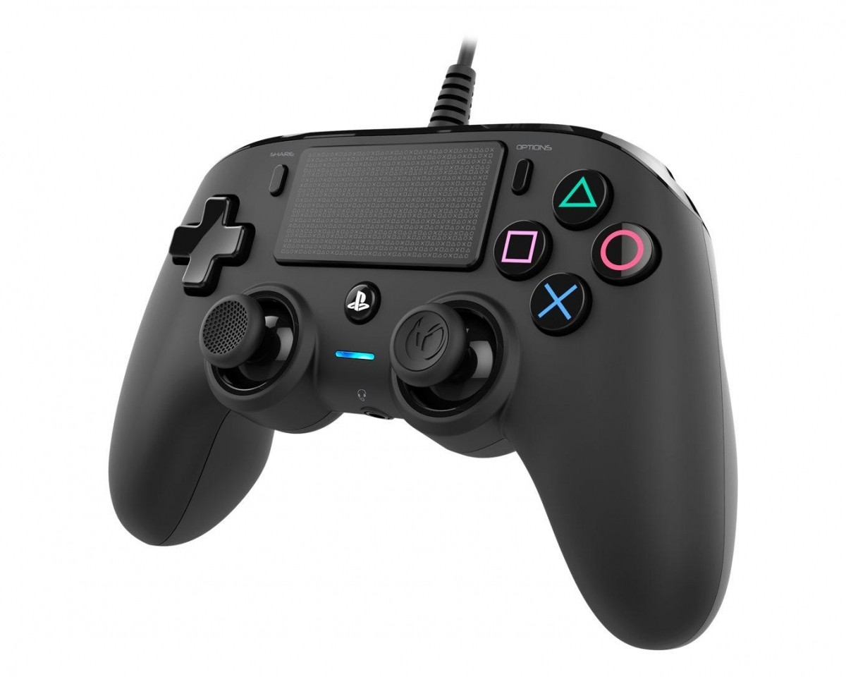 Nacon Wired Compact Controller Ovladac Pro Playstation 4 Cerny Dnes Jen Za 842 Kc Nejceny Cz