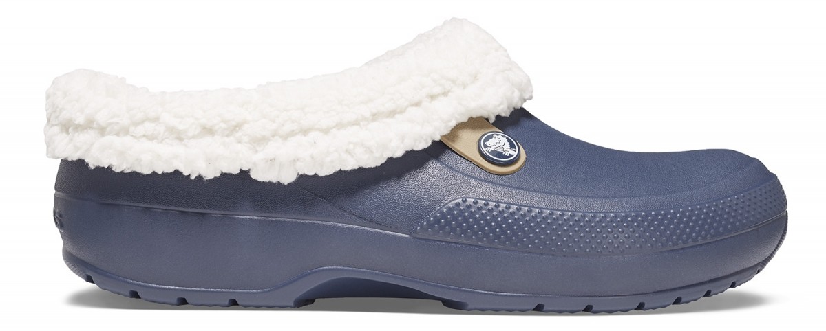 Zimní boty (pantofle) Crocs Classic Blitzen III Clog — aktuálně vyprodáno - Navy/Oatmeal, | NEJCENY.cz
