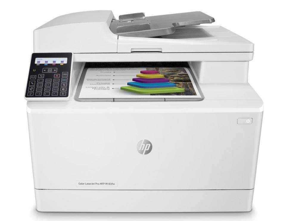 Как сканировать hp laserjet pro mfp m183fw